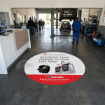 Picture of Floor Sticker "Restore & Protect" 01